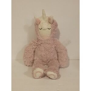 Slumberkins Unicorn Plush,‎ Pink And White, Lovey, Soft And Snuggly 12"